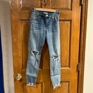 sts blue  emma mid rise Distressed Women’s Skinny Jeans